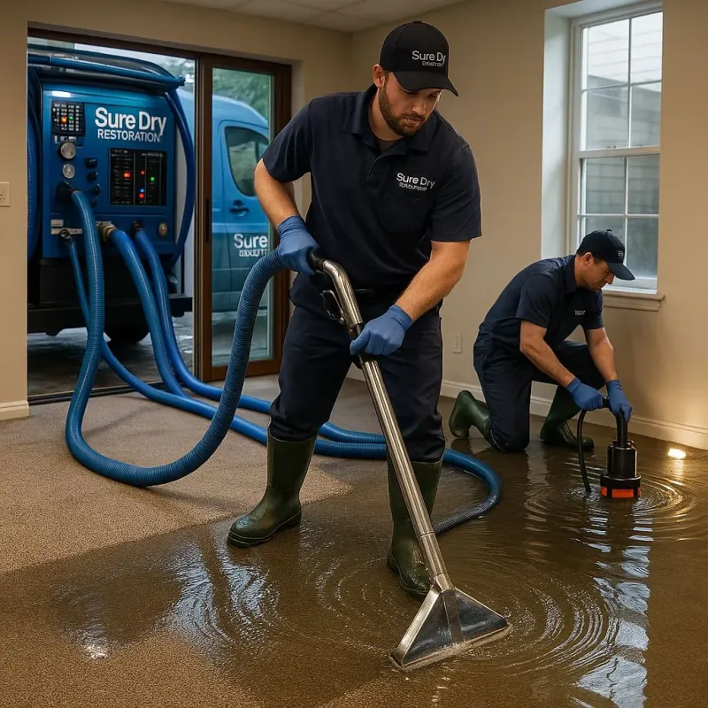 Water Extraction and Removal process in Greenville, MO